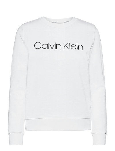 Calvin Klein Core Logo Ls Sweatshirt - Bluzy - Boozt.com