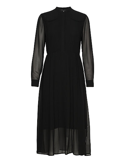 Ls Button Up Maxi Dress Maxikleid Partykleid Schwarz CALVIN KLEIN | CALVIN KLEIN SALE Ls Button Up Maxi Dress Maxikleid Partykleid Schwarz CALVIN KLEIN | CALVIN KLEIN SALE