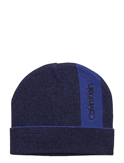 calvin klein logo beanie
