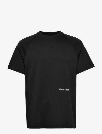 COMFORT RAGLAN LOGO T-SHIRT - podstawowe koszulki - ck black