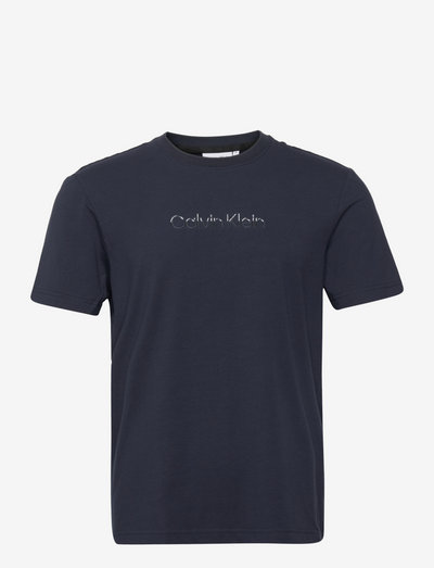 MULTI COLOR LOGO T-SHIRT - t-shirts basiques - calvin navy