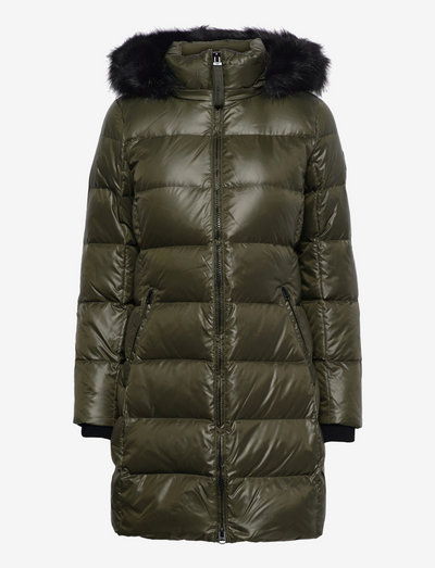 calvin klein essential real coat