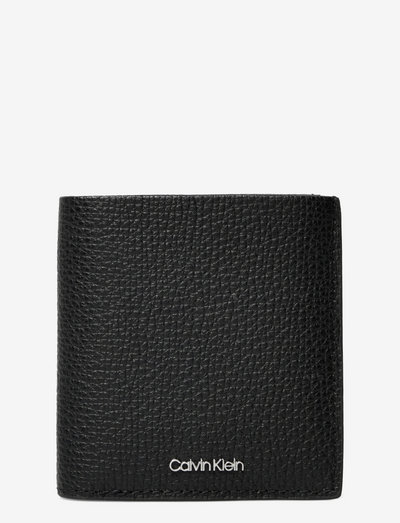MINIMALISM TRIFOLD 6CC W/COIN - wallets & cases - ck black