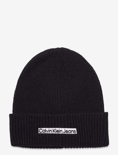 INSTITUTIONAL PATCH BEANIE - huer - black