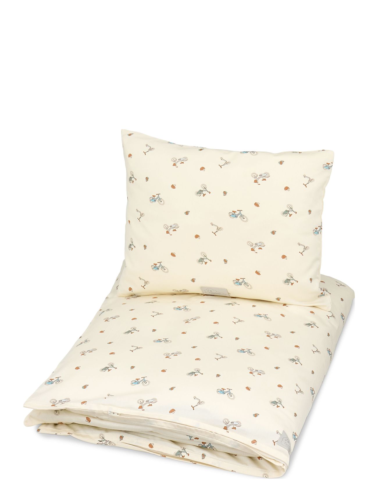 Bedding, Baby, 70X100Cm - Gots - Bows Home Textiles Bedtextiles Bed Sets Cream Cam Cam Copenhagen