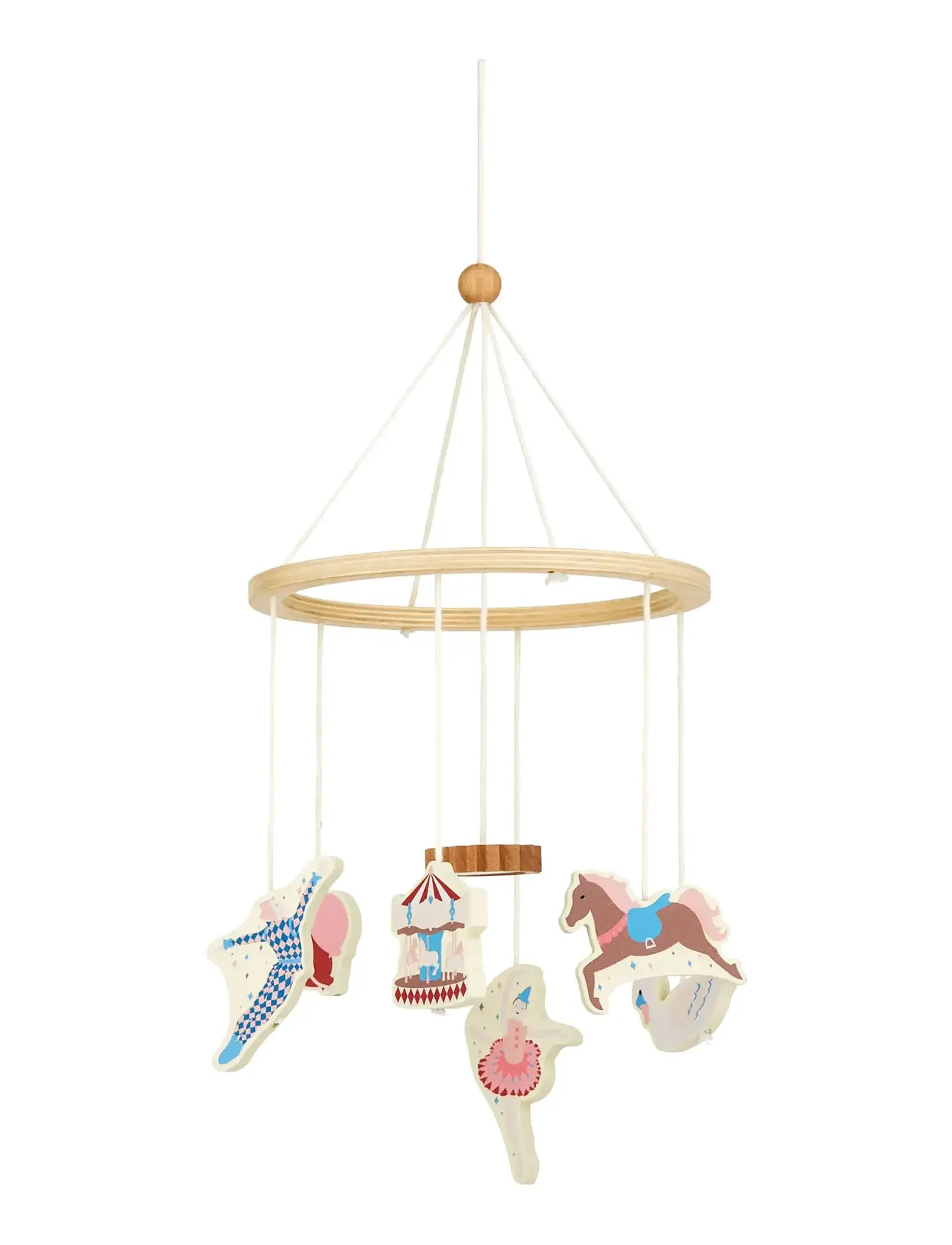 Cam Cam Copenhagen Wooden Cot Mobile - Fsc 100% - Augusta, One Size, Multi/patterned, Babysøvn > Mobile Skyer, Børn