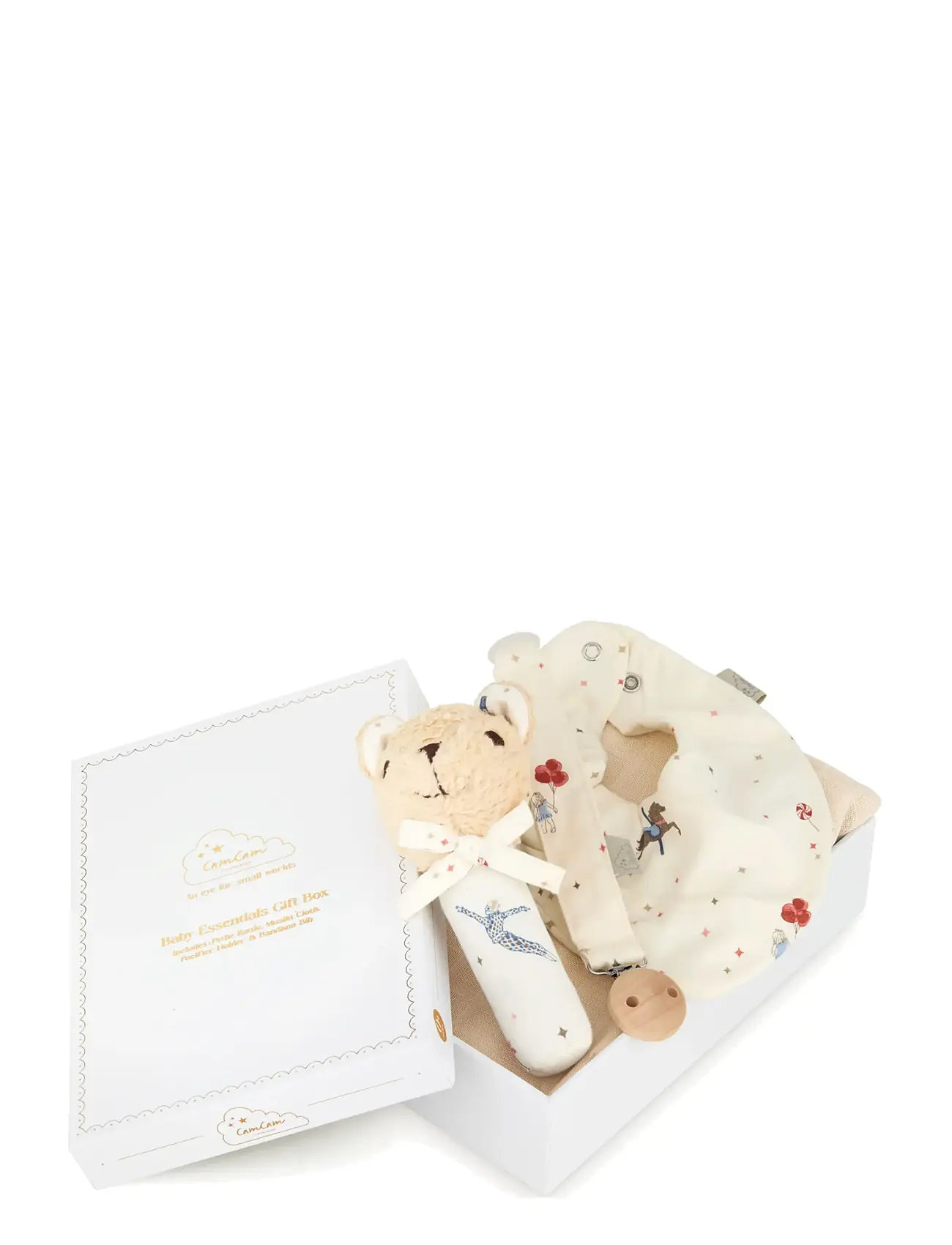 Cam Cam Copenhagen Baby Essentials Gift Box, One Size, White > Gavesæt, Børn