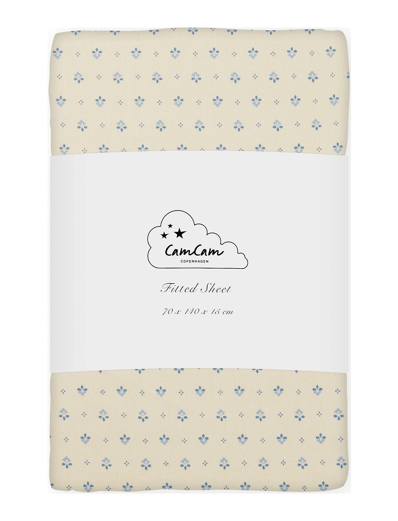 Sheet, Fitted, 70X140X15Cm Home Sleep Time Bed Sheets Cream Cam Cam Copenhagen