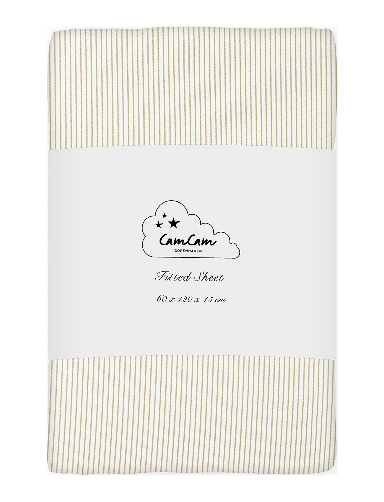 Sheet, Fitted, 60X120X15Cm Home Sleep Time Bed Sheets Cream Cam Cam Copenhagen