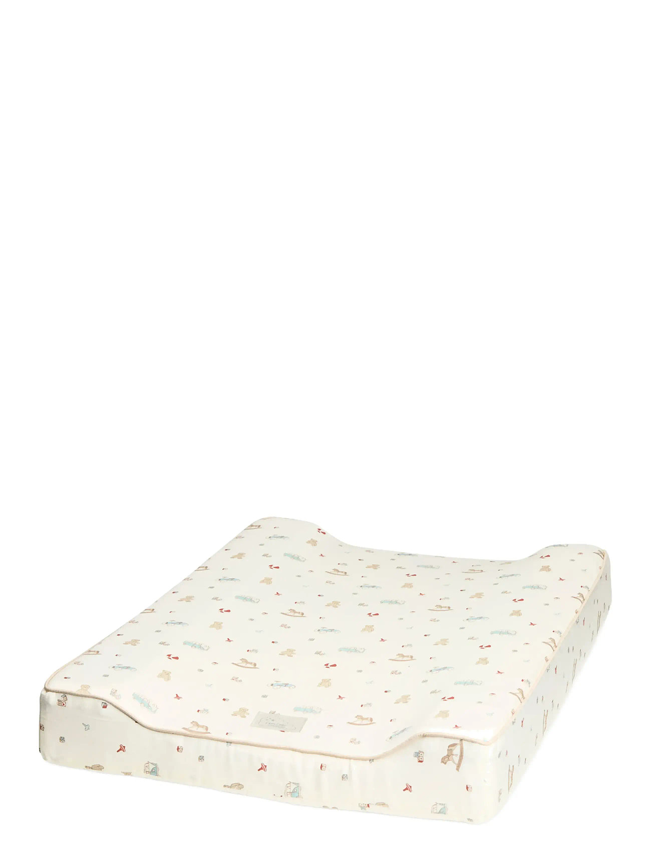 Cam Cam Copenhagen Changing Cushion - Ocs - Blueberries, One Size, Cream, Puslemadrasser Og -Underlag > Puslepuder, Børn