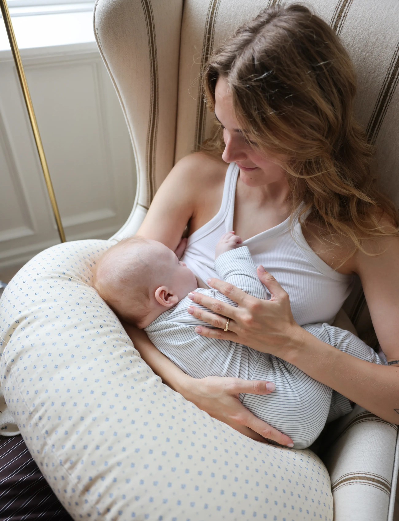 Cam Cam Copenhagen Nursing Pillow - Ocs - Augusta, One Size, Cream, Ammeprodukter > Ammepuder, Børn