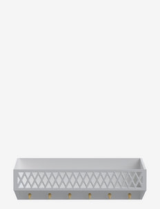 Harlequin Shelf with Hooks, FSC Mix - planken - classic grey