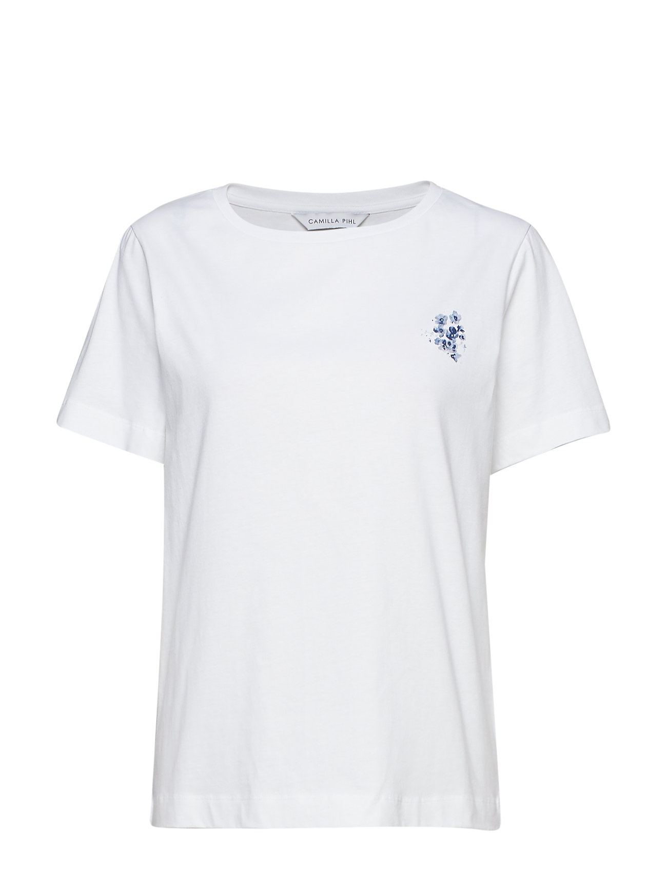 Zen T Shirts Tops Short Sleeved Wit Camilla Pihl camilla pihl kopen in de aanbieding Zen T Shirts Tops Short Sleeved Wit Camilla Pihl camilla pihl kopen in de aanbieding