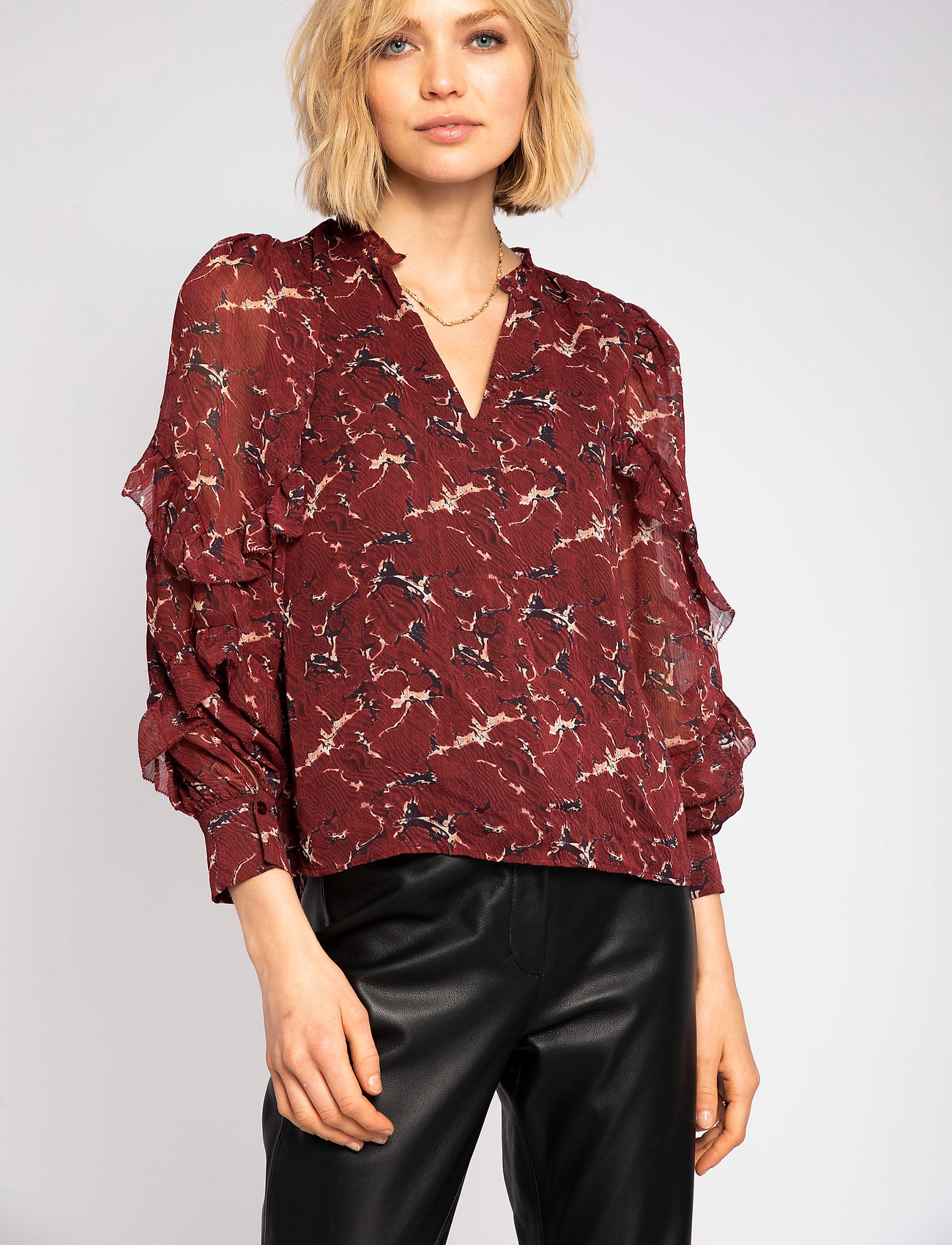 Camilla Pihl Mia Blouse Amaryll - Long 