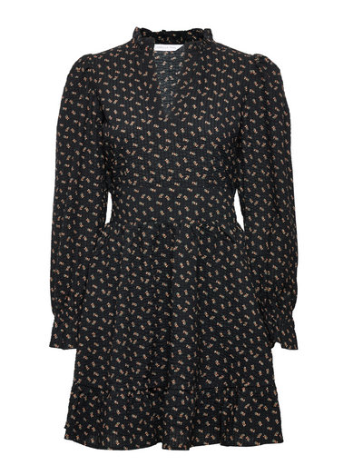 camilla pihl moa crepe dress