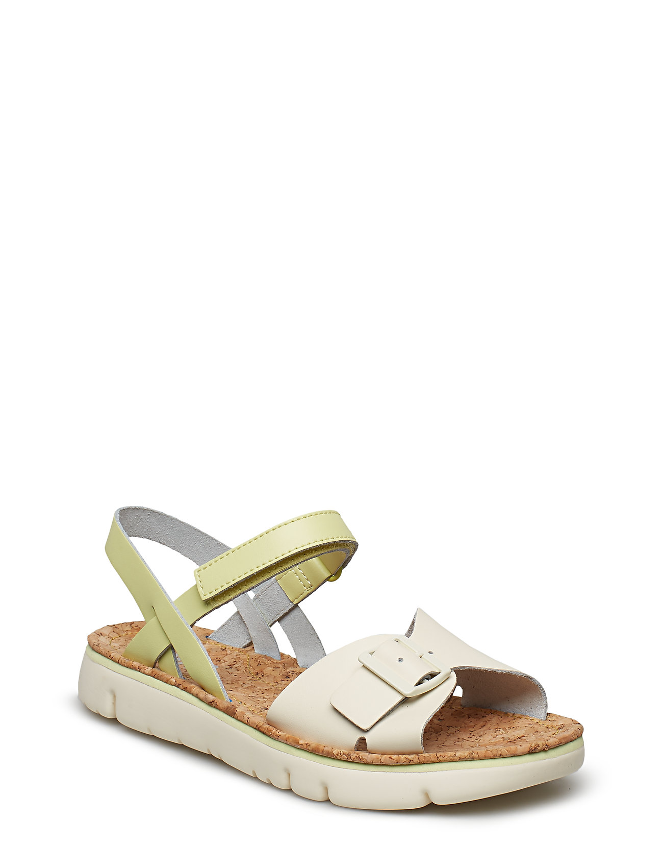 Oruga Sandal Platte Sandalen Creme Camper camper kopen in de aanbieding Oruga Sandal Platte Sandalen Creme Camper camper kopen in de aanbieding