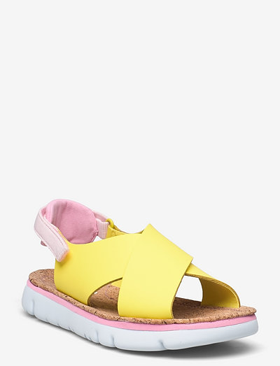 Oruga Sandal - flat sandals - bright yellow