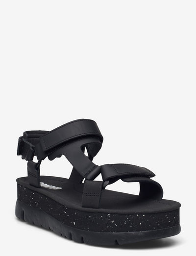 Oruga Up - platform sandals - black