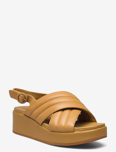 Misia - platform sandals - medium brown