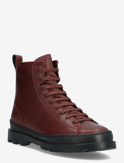 Brutus - flat ankle boots - burgundy