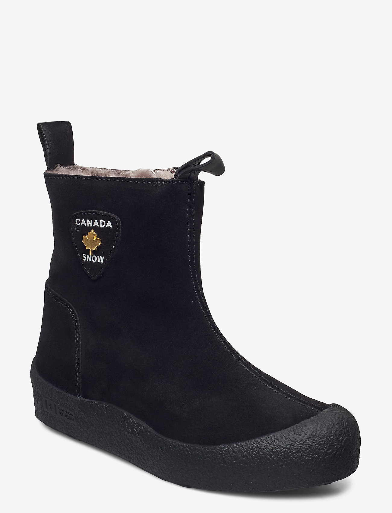 gold flat ankle boots