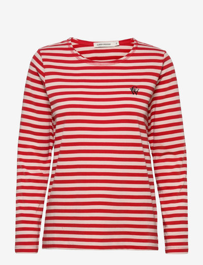 Nevada - t-shirt & tops - red/pink stripe