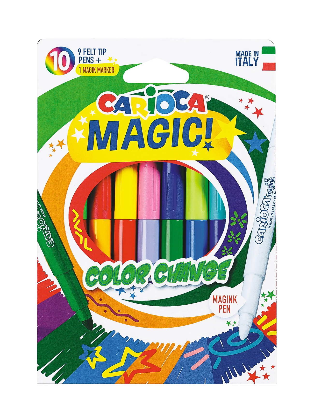 Carioca Carioca Trolleripennor, One Size, Multi/patterned, Tegning > Farveblyanter, Børn