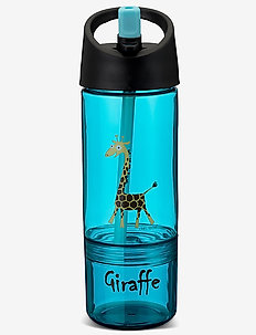 Water Bottle 2 in 1, Kids 0.3 + 0.15 L - Turquoise - lunch boxes & water bottles - turquoise
