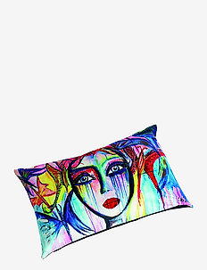 Pillow case sammet Slice of life 40x60 cm - dekoratīvās spilvendrānas - multi colour