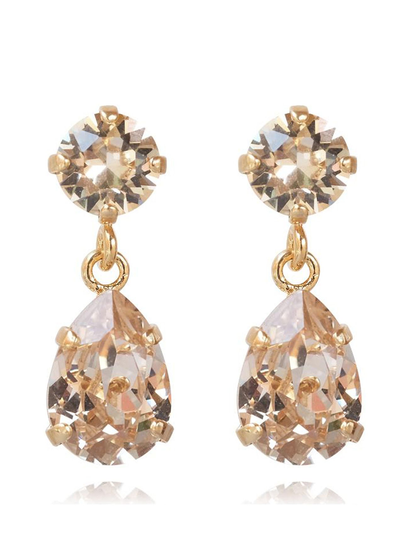 Caroline Svedbom Mini Drop Earrings Guld