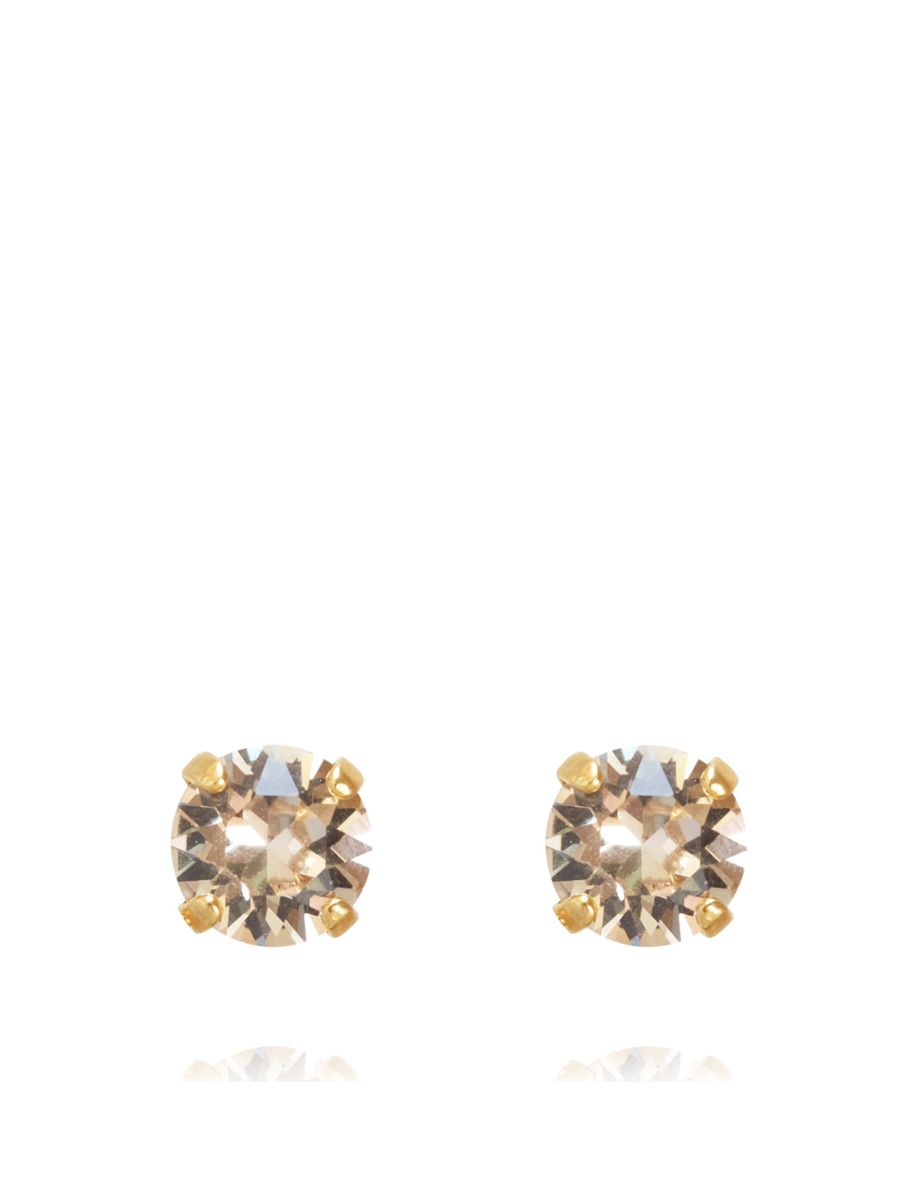 Caroline Svedbom Classic Stud Earring Gold, One Size, Gold, Øreringe > Ørestikker, Dame
