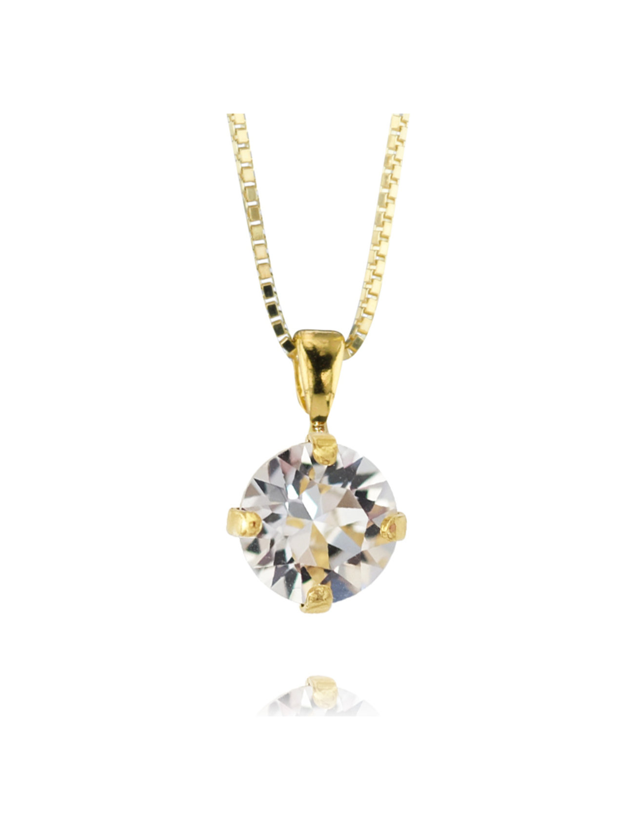 Caroline Svedbom Classic Petite Necklace Gold, One Size, Gold, Halskæder > Smukke Halskæder, Dame