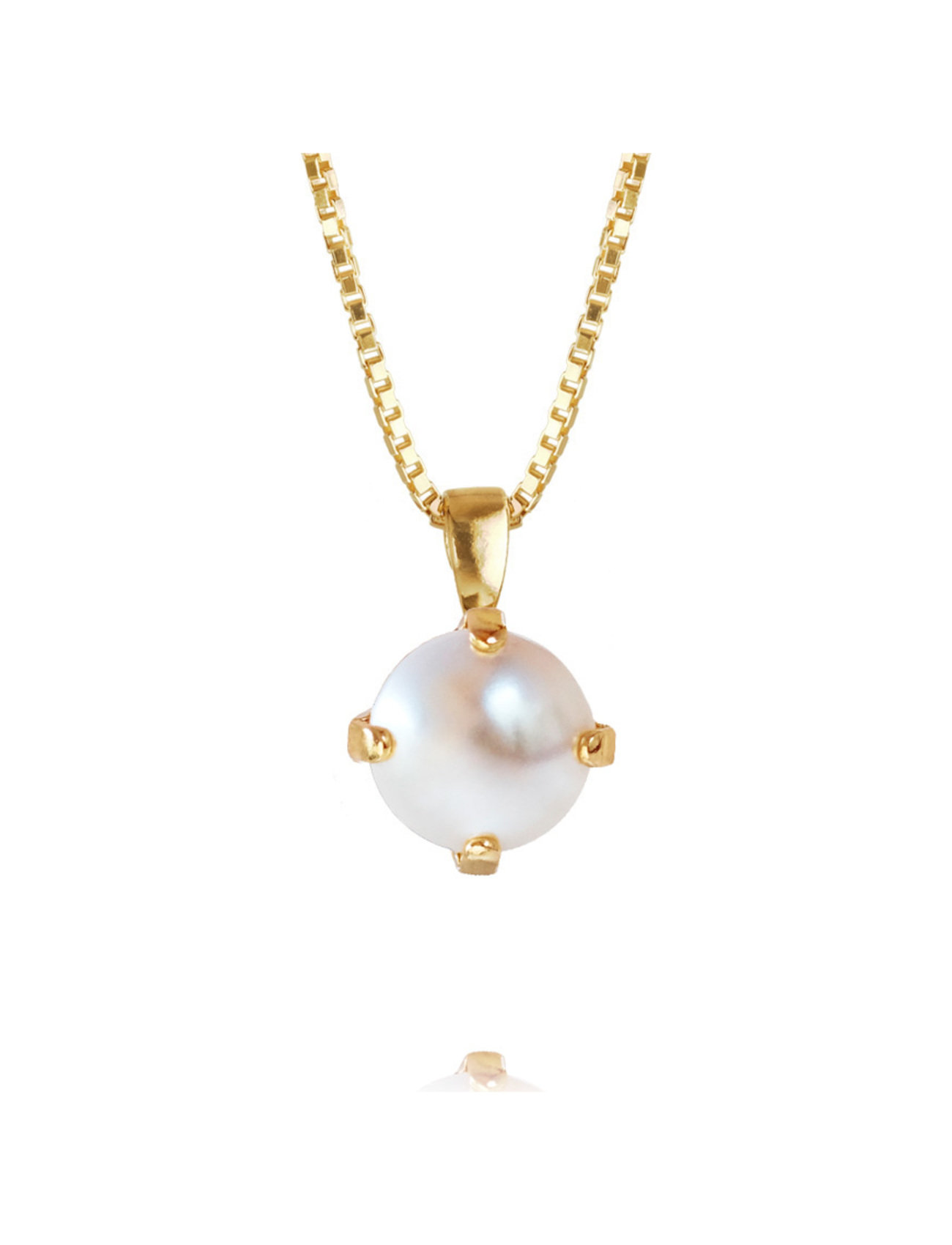 Caroline Svedbom Classic Petite Necklace Gold, One Size, Gold, Halskæder > Smukke Halskæder, Dame