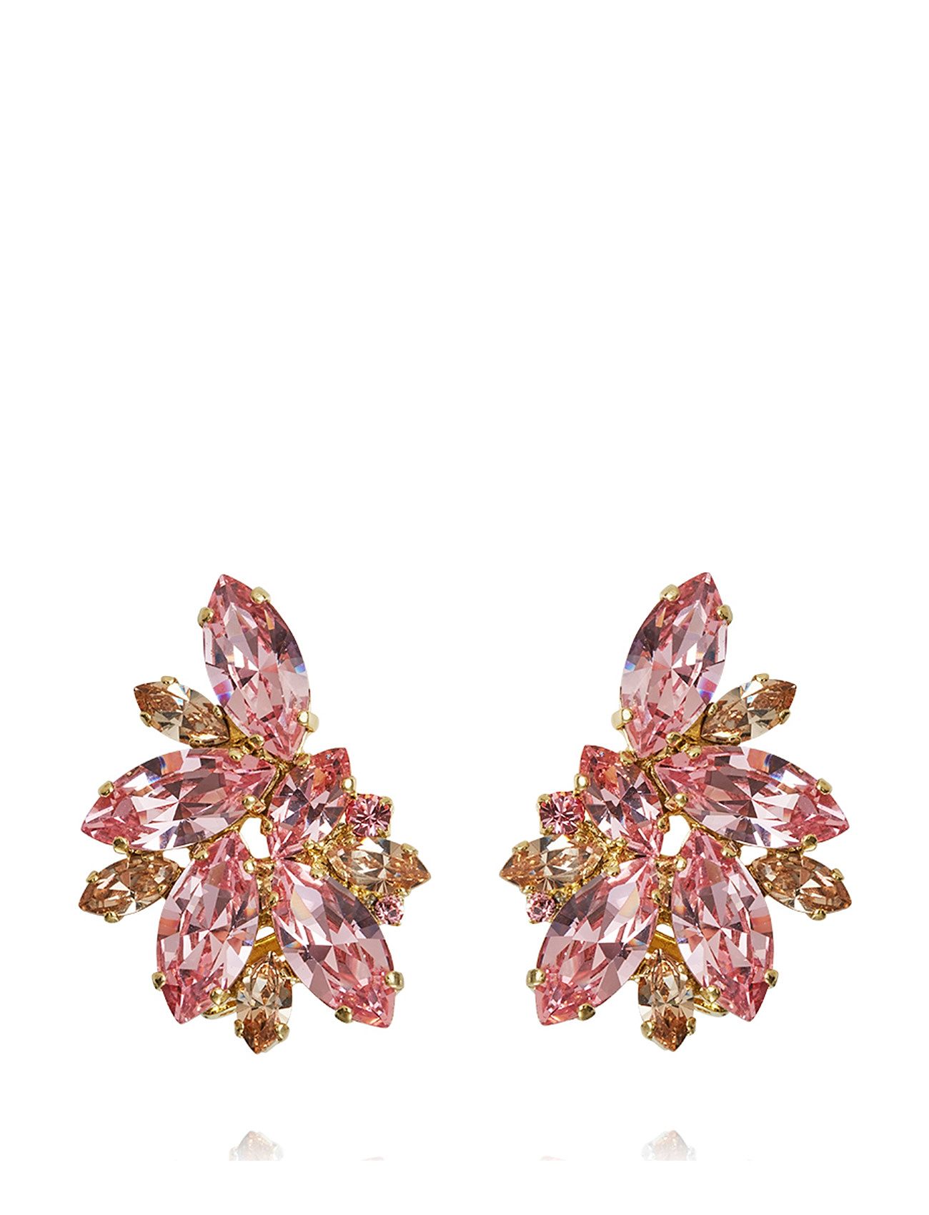 Iris Earcuffs Accessories Jewellery Earrings Ear Cuffs Pink Caroline Svedbom