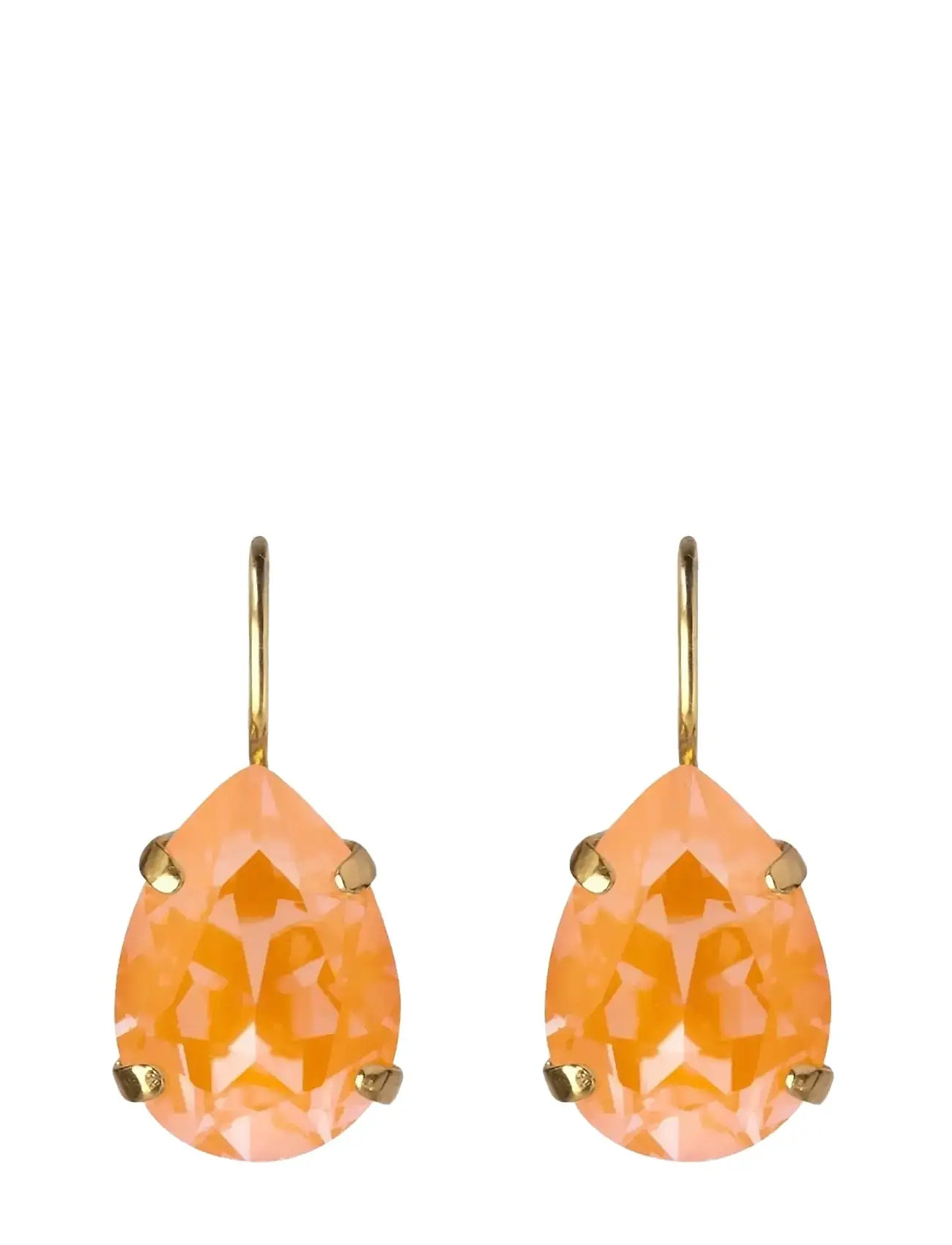 Caroline Svedbom Mini Drop Clasp Earrings Gold, One Size, Gold, Øreringe > Øreringe Med Vedhæng, Dame