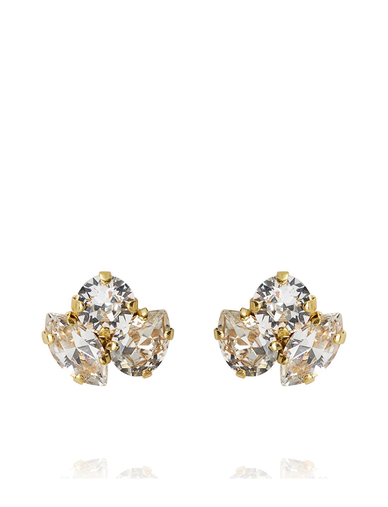 Ana Earrings Gold Accessories Jewellery Earrings Studs Gold Caroline Svedbom