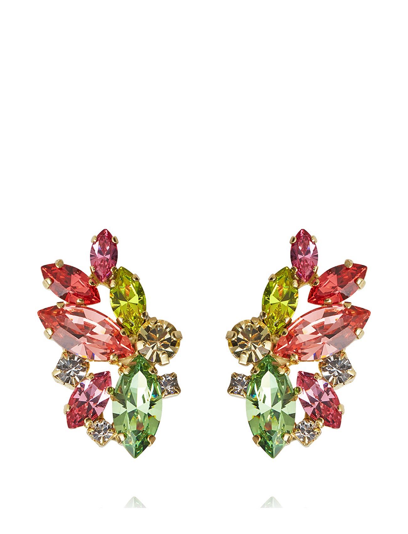 Caroline Svedbom Havanna Earrings Gold Multi/patterned