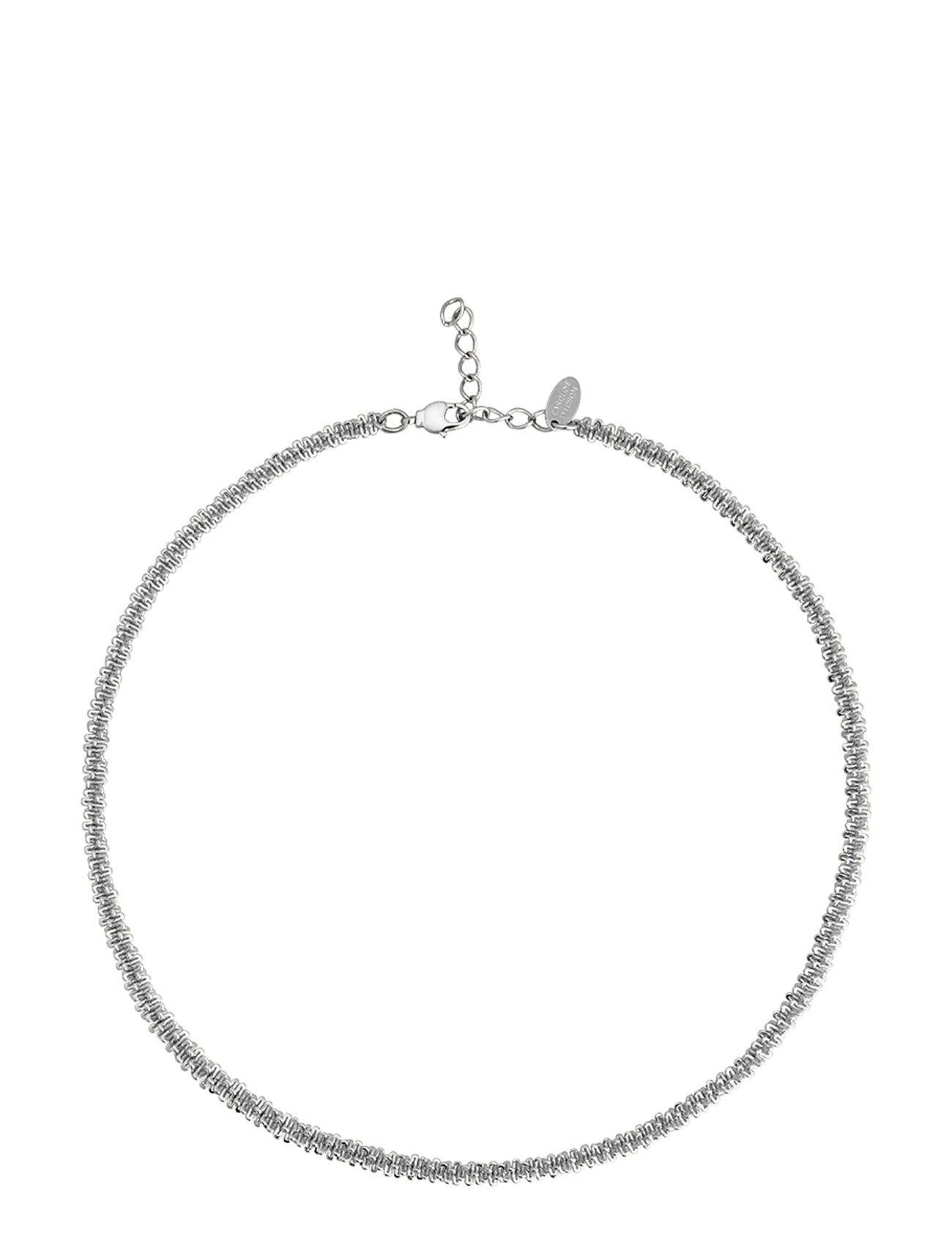 Caroline Svedbom Gemma Necklace Rhodium, One Size, Silver, Armbånd > Kædearmbånd, Dame