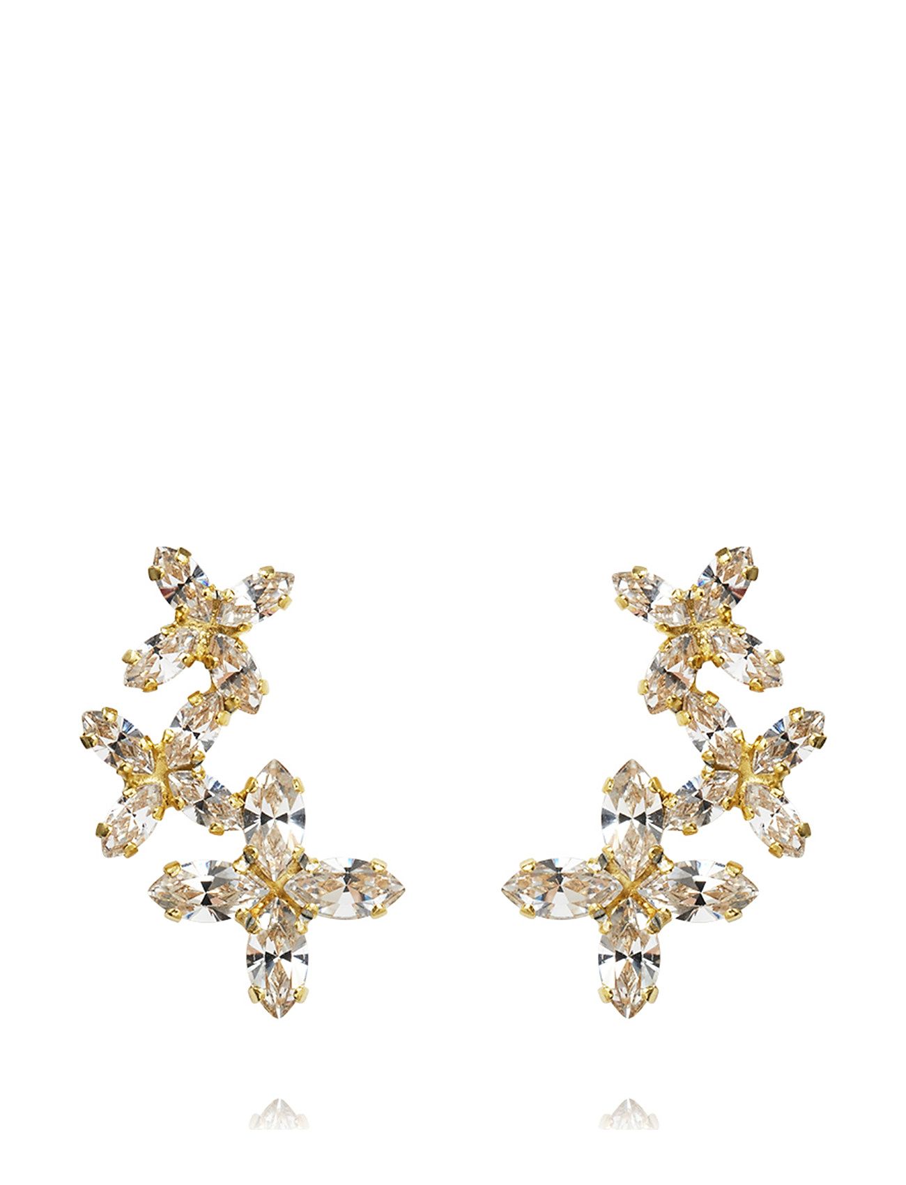 Multi Star Cuff Earrings Accessories Jewellery Earrings Ear Cuffs Gold Caroline Svedbom