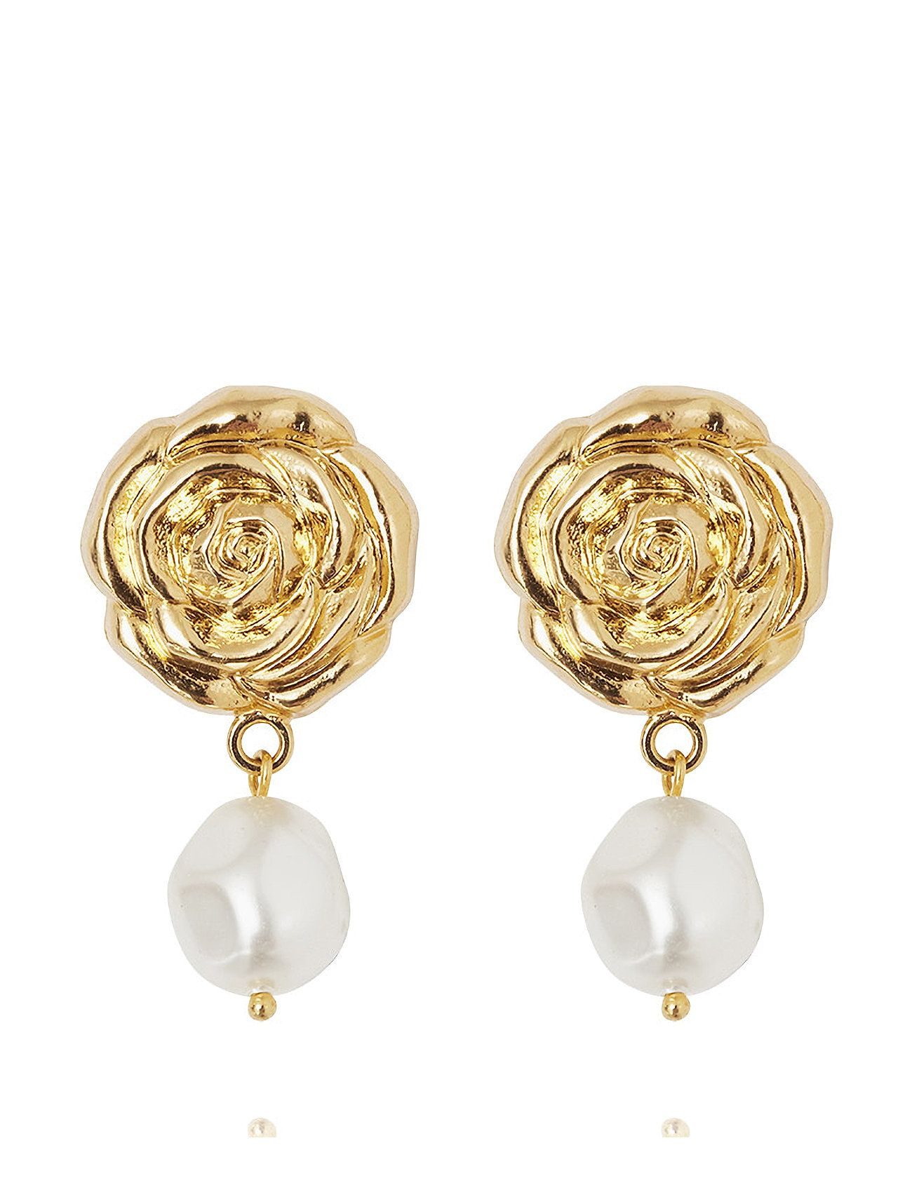 Caroline Svedbom Rosita Pearl Earrings Gold Guld