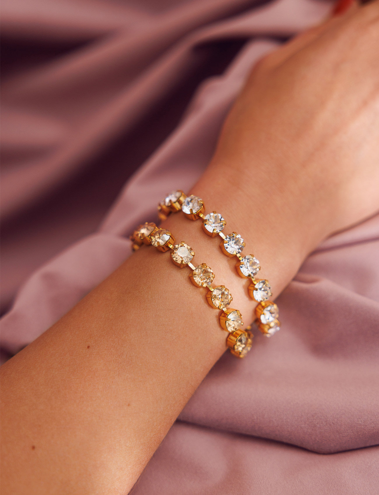Caroline Svedbom Cora Bracelet Gold, One Size, Gold, Armbånd > Kædearmbånd, Dame