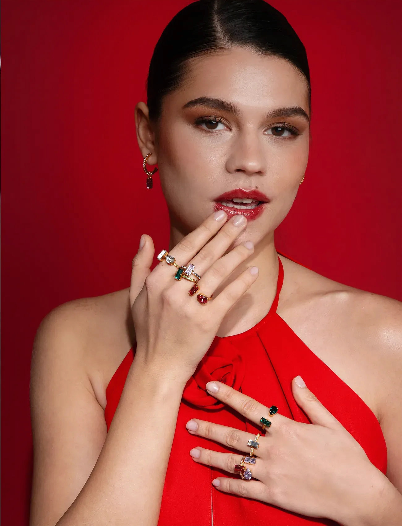 Caroline Svedbom Lucy Ring Gold, One Size, Gold, Smykker > Ringe, Dame