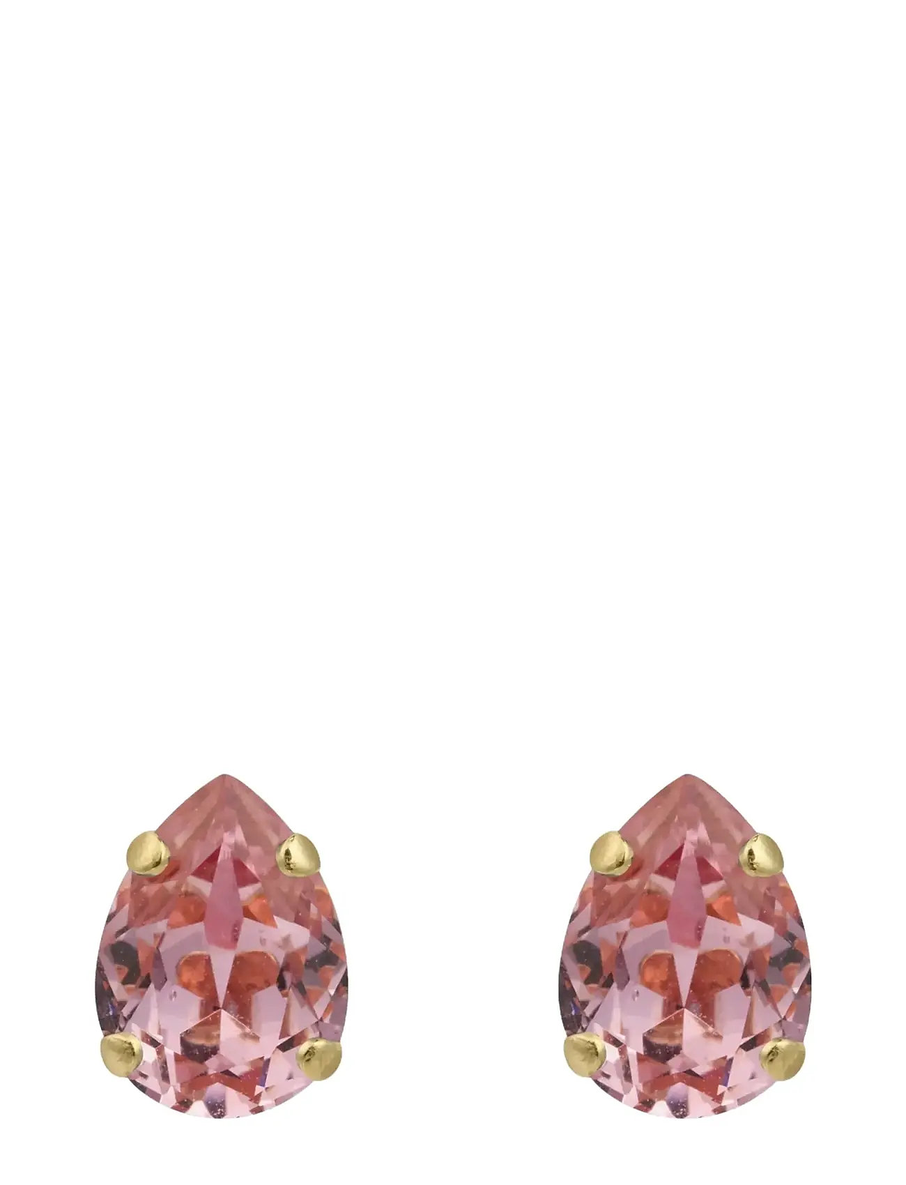 Caroline Svedbom Amelia Stud Earrings Gold, One Size, Pink, Øreringe > Ørestikker, Dame