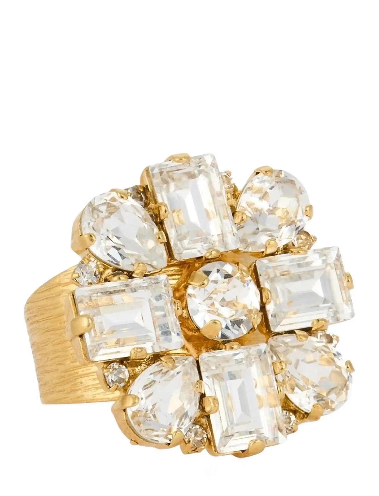 Caroline Svedbom Diora Statement Ring Gold, One Size, Gold, Øreringe > Ørestikker, Dame