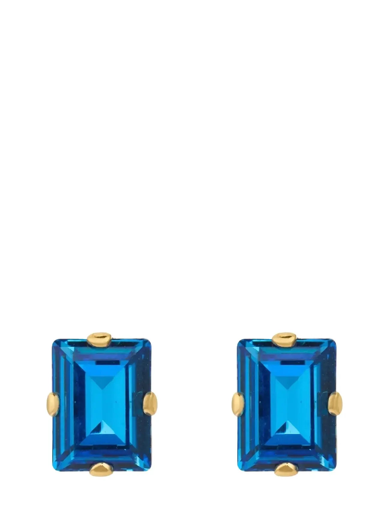 Caroline Svedbom Diora Stud Earringsgold, One Size, Blue, Øreringe > Ear Cuffs, Dame