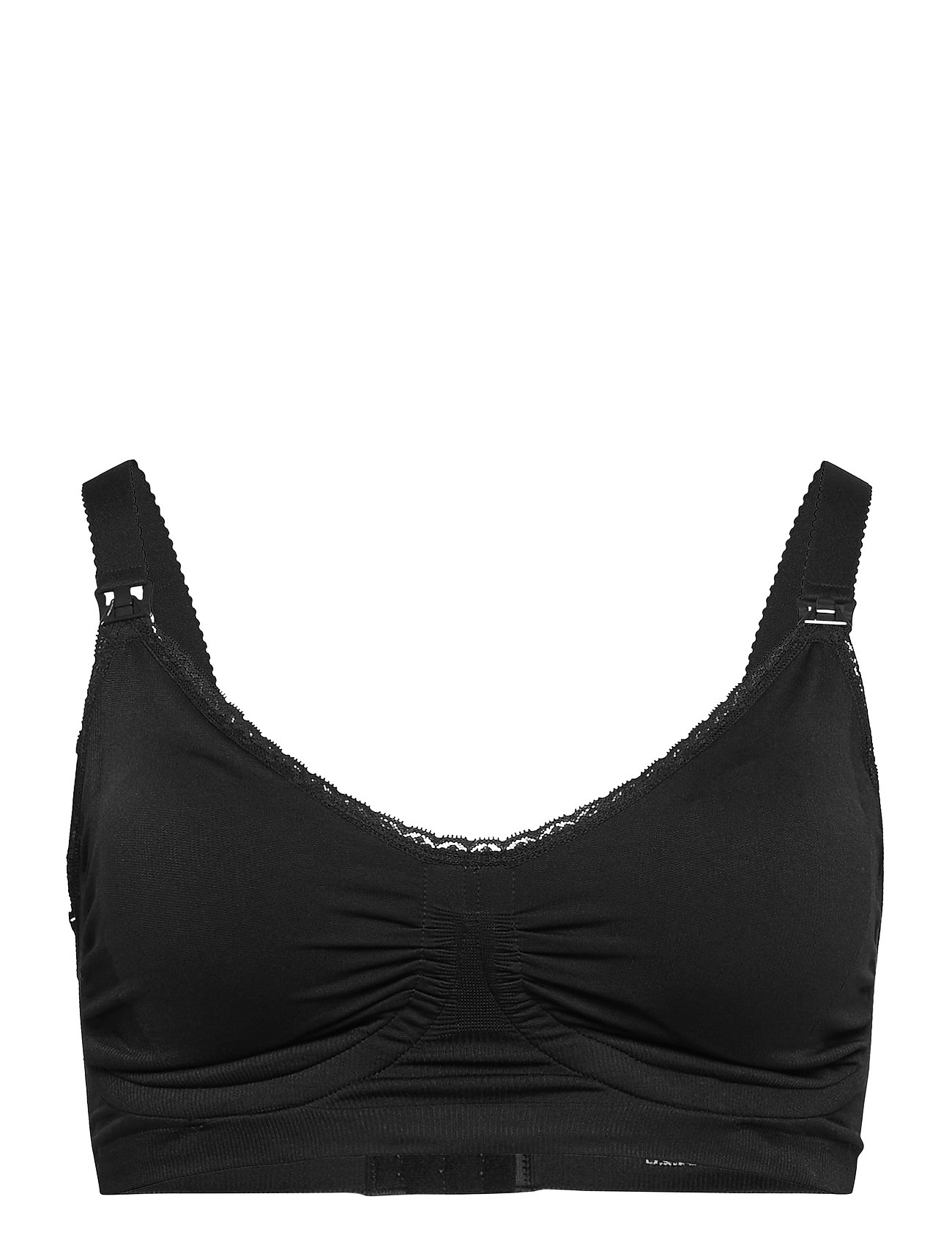 Carriwell Maternity & Nursing Bra with Padded Carri-Gel Support - Black  (Size - XX-LARGE)