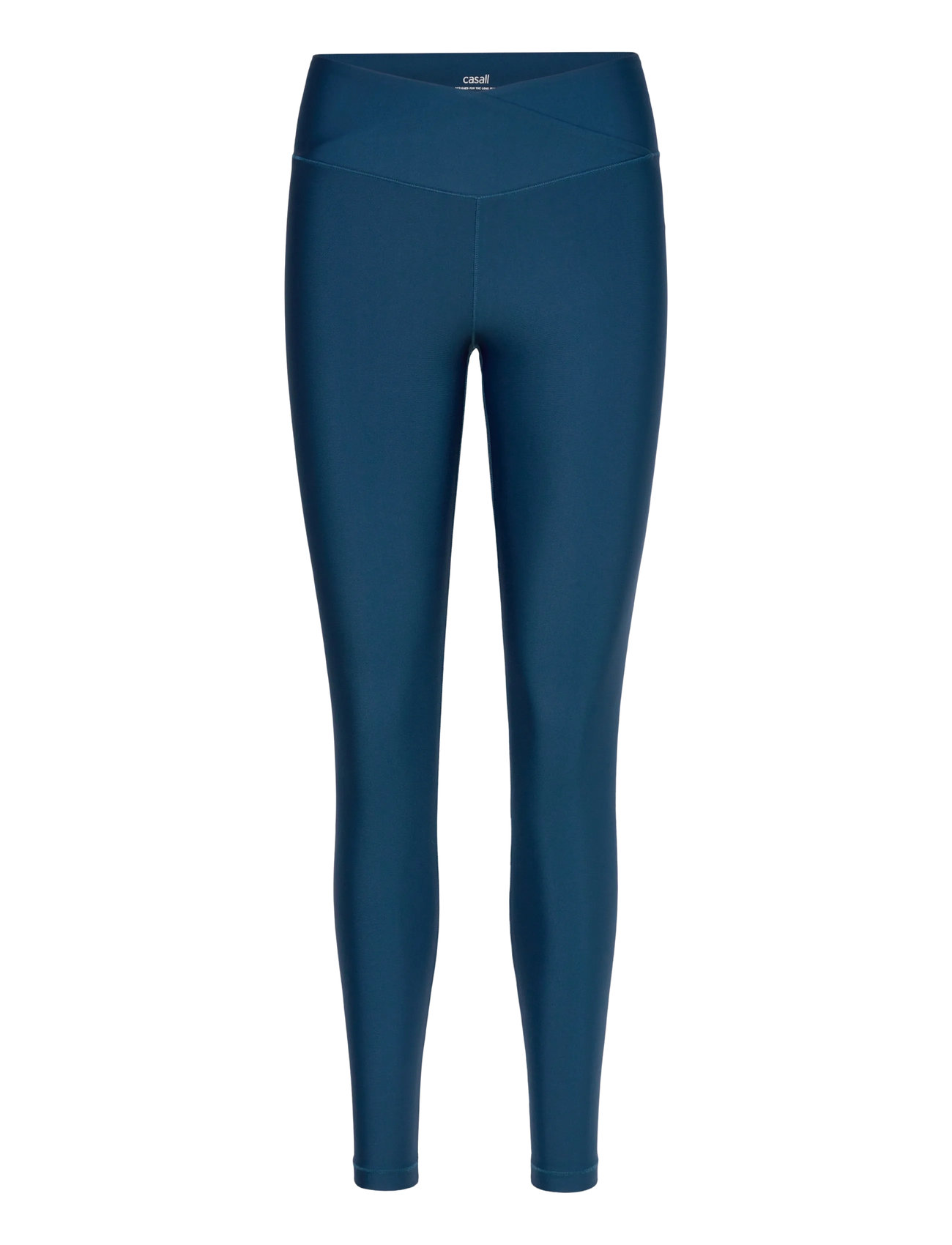 CASALL Overlap High Waist Strumpfhose Blau - 42 - Damen