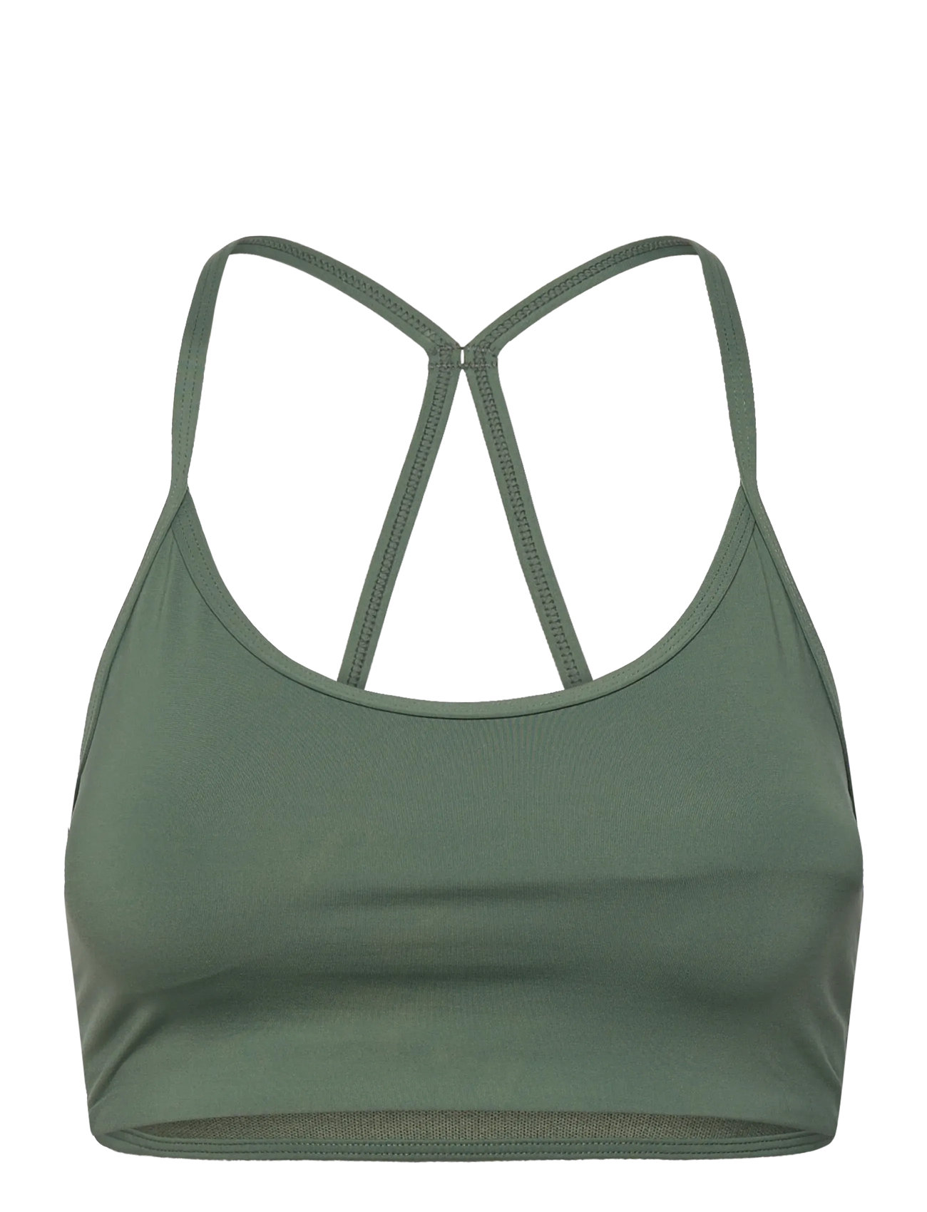 Casall Sleek Strappy Sports Bra, L, Green, Sport Clothing > Sport Bras - All, Dame