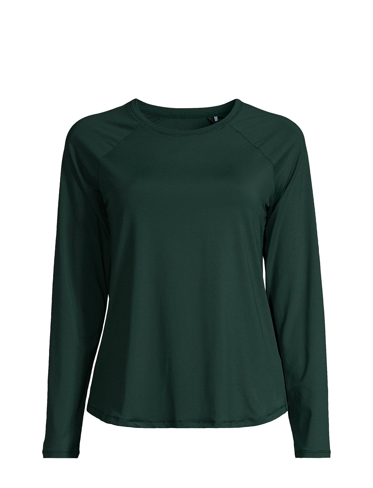 Essential Long Sleeve Sport Women Sport Clothing Sports Tops & T-shirts Sport Long Sleeve Tops Green Casall