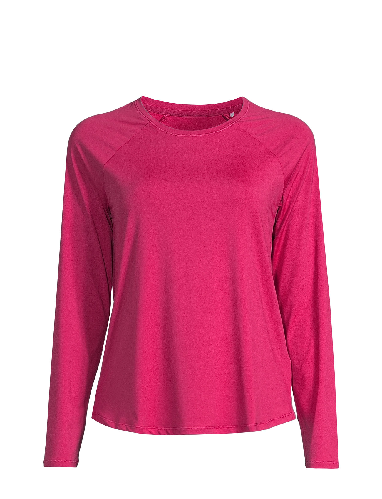 Essential Long Sleeve Sport Women Sport Clothing Sports Tops & T-shirts Sport Long Sleeve Tops Pink Casall